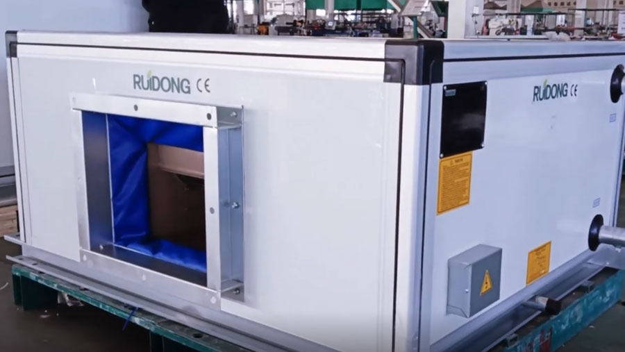 Unidad manejadora de aire para montaje en techo